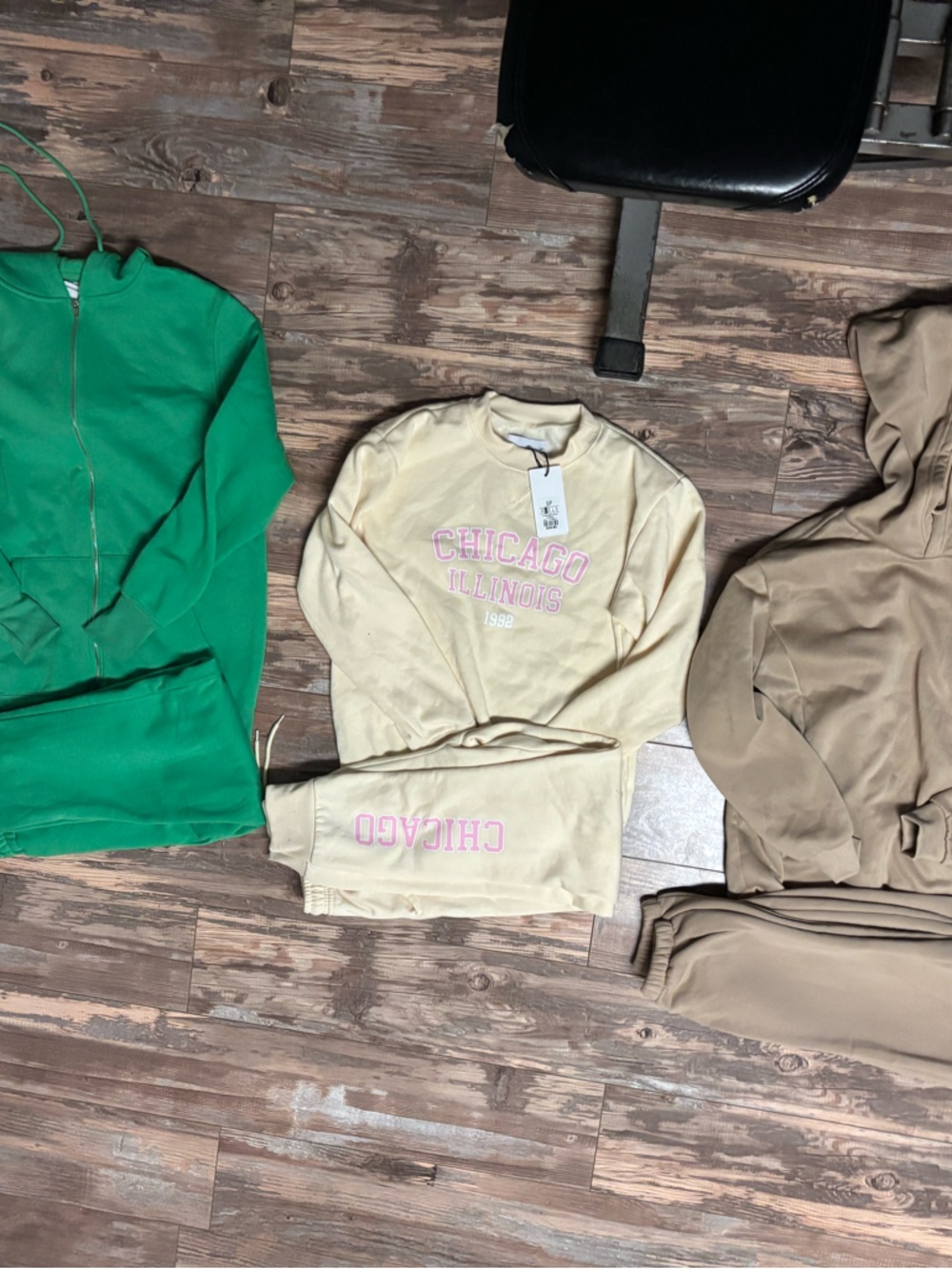 Refuge & matching track suit lot of 3